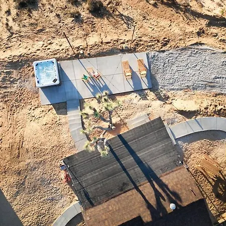 The Invisible Wind Cabin- Joshua Tree Amazing View Yucca Valley Exterior foto